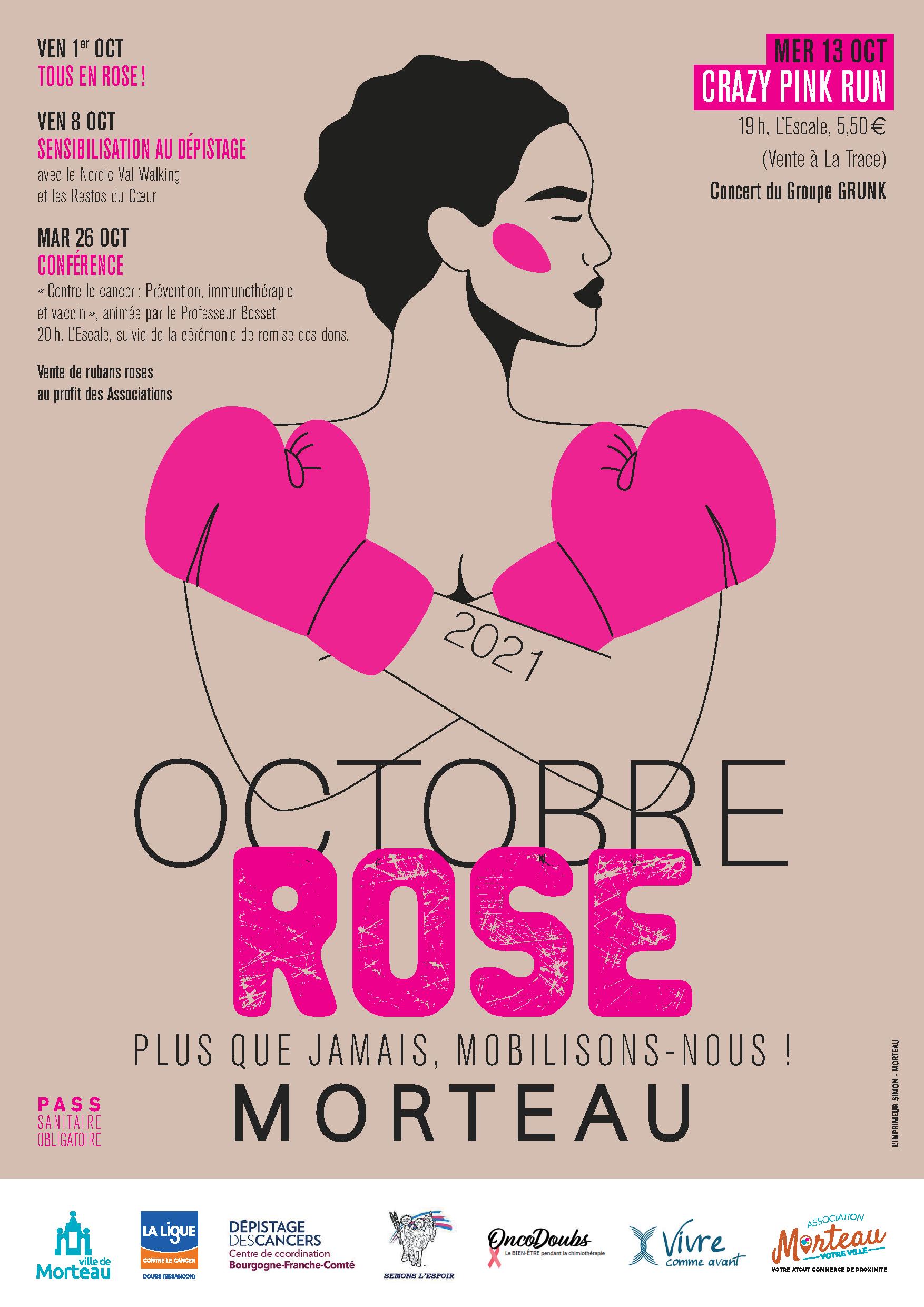 Octobre Rose  Ville de Morteau